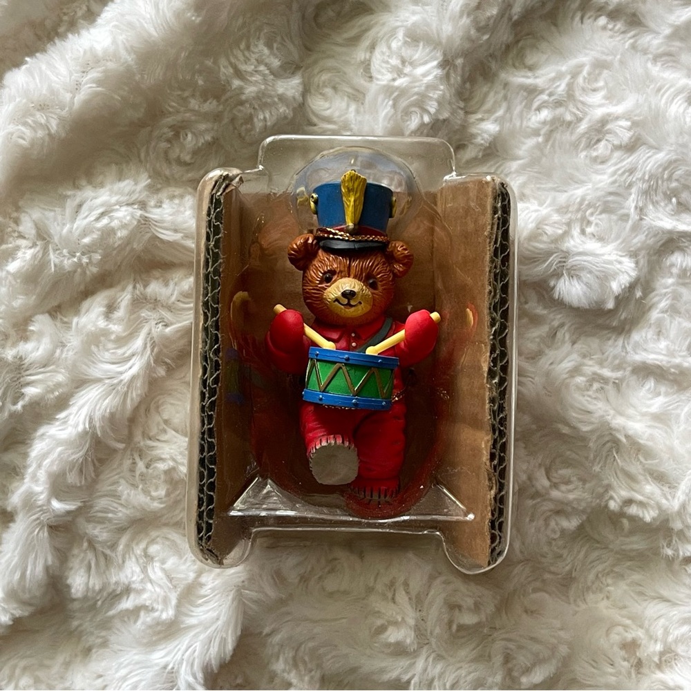 Enesco ornament Lil Drummer Bear